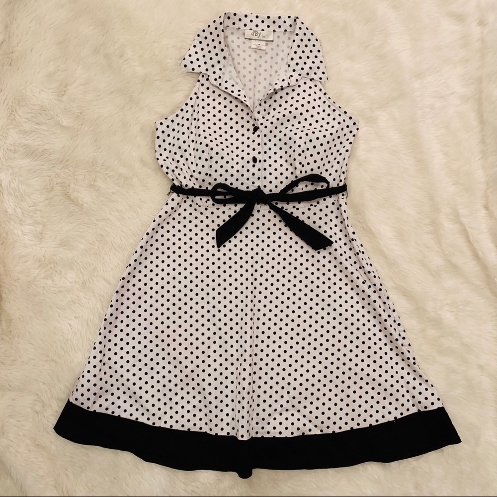 Retro-Style Polka-dot Dress